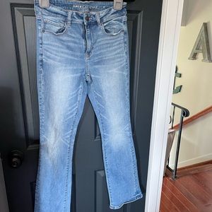 American Eagle skinny kick high rise jean size 8